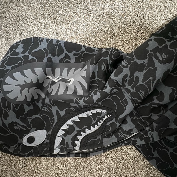 Bape X Dover Street Collab Hoodie Rare - Picture 3 of 8